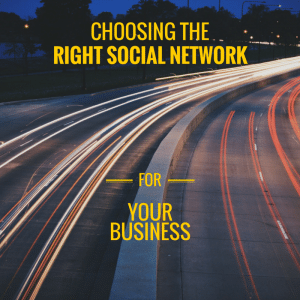 Choose the right social network