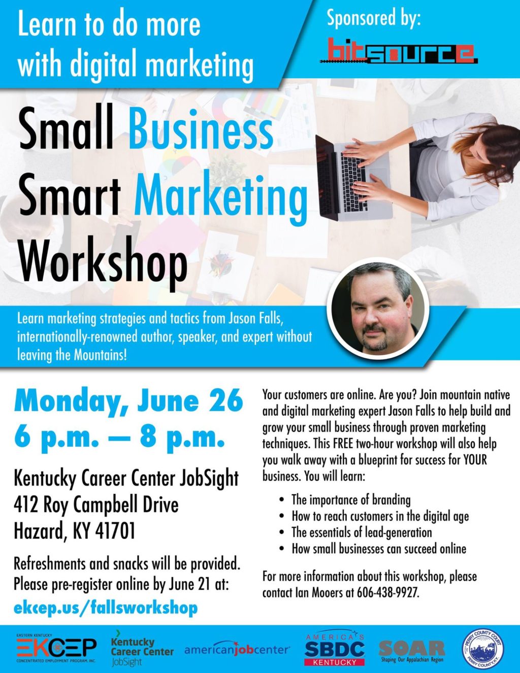 Small Business, Smart Marketing Workshop Comes to Hazard - Jason Falls