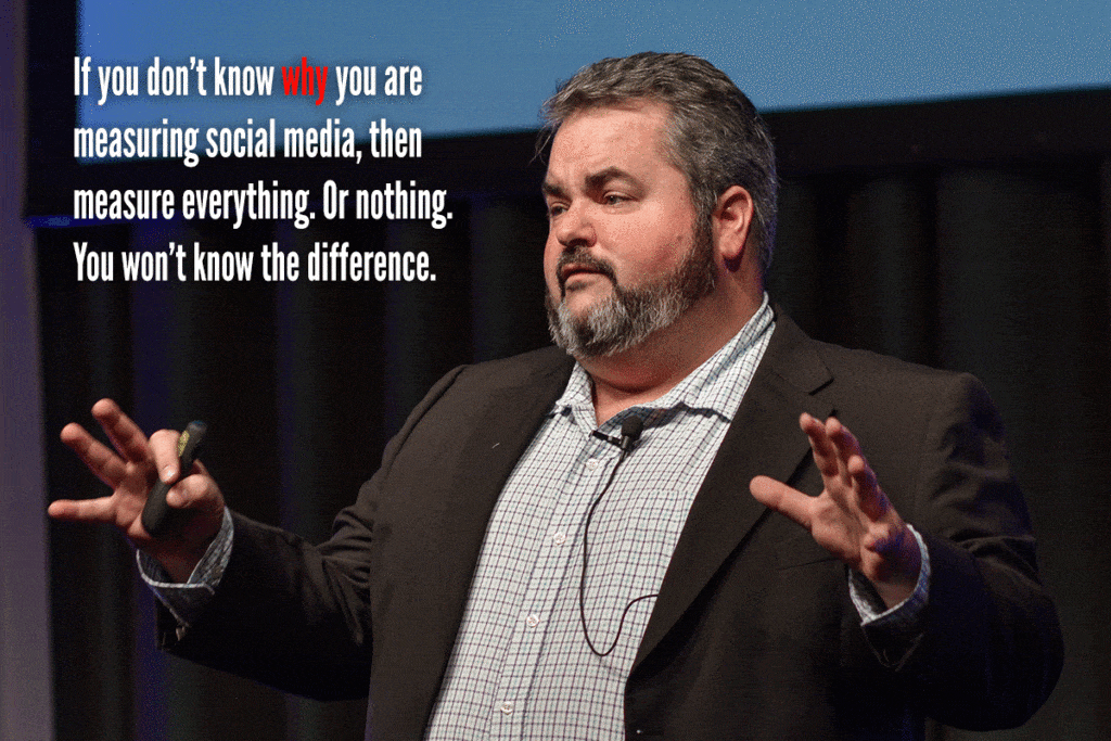 Digital marketing keynote speaker Jason Falls on measuring social media