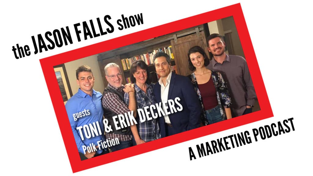 Polk Fiction Cast on Jason Falls Podcast
