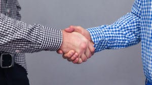 Offline influence - A handshake
